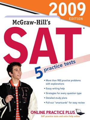 cover image of McGraw-Hill's SAT, 2009 Edition